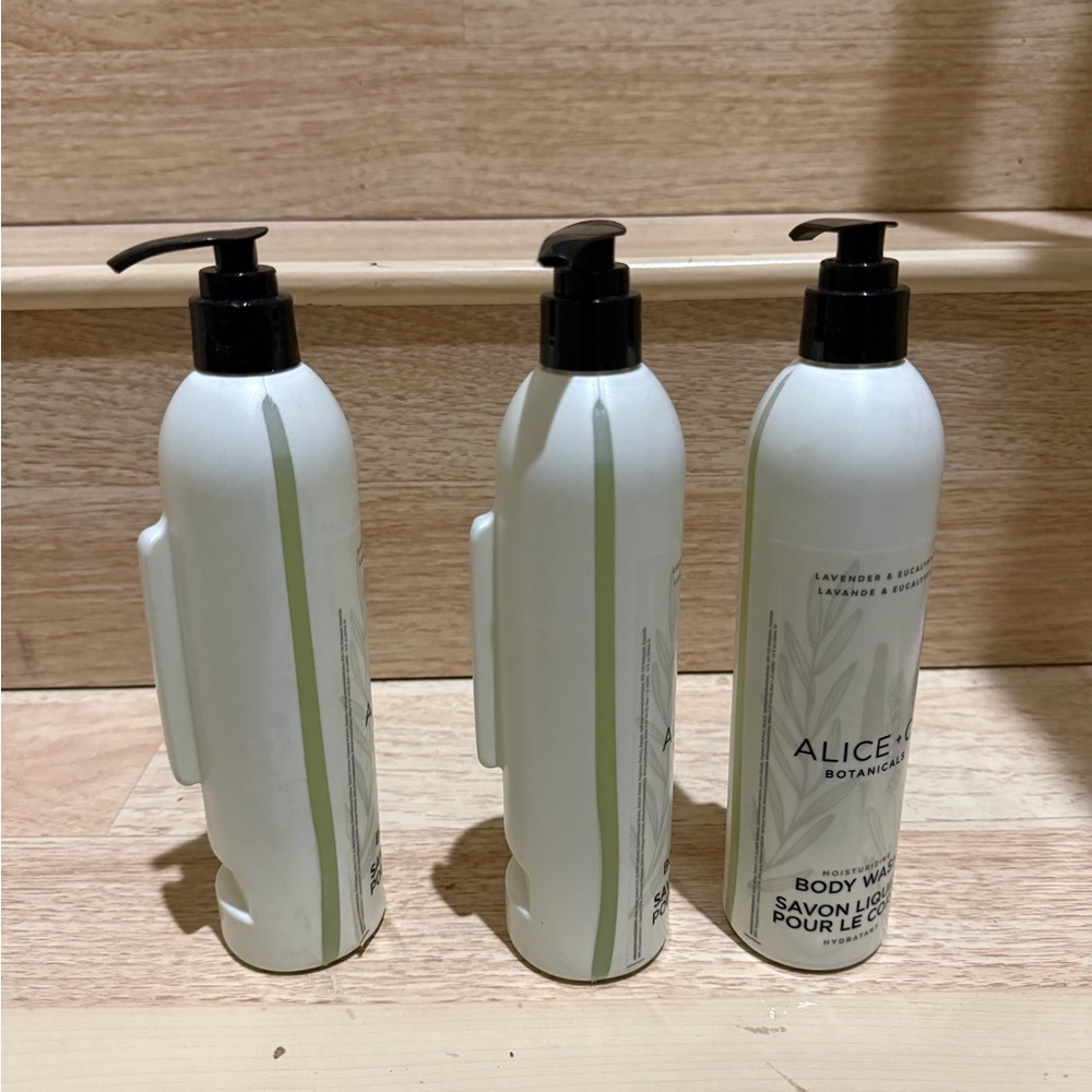 Lavender & Eucalyptus Body Wash - Alice + co 3 bottles bundle - Picture 2 of 2